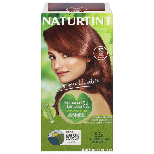 Naturtint Hair Color 5C Lt Copper Chestnut 5.75 fl oz (Pack of 3)