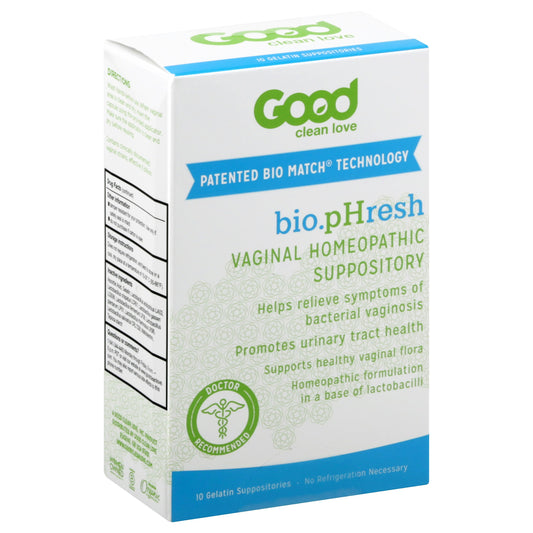 Good Clean Love Suppository Biophresh 10 Cp Pack of 3