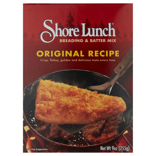 Shore Lunch Mix Butter Fish Original 9 oz (Pack of 10)