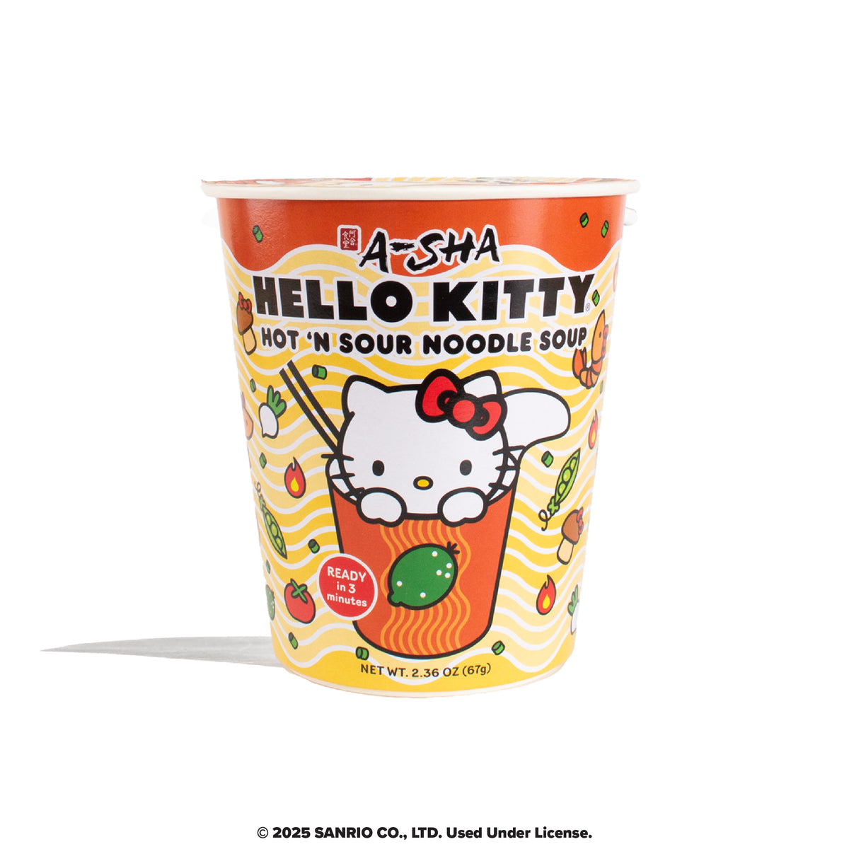 A-SHA (Pack Of 12) A-SHA Soup Noodle Hot N Sour Hk 2.36 Oz