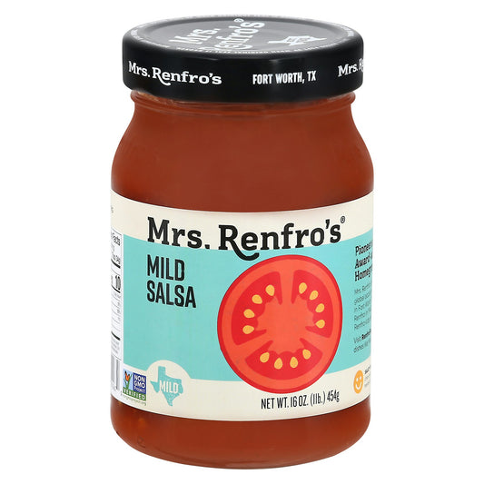 Mrs Renfro Salsa Picante Mild 16 oz (Pack of 6)