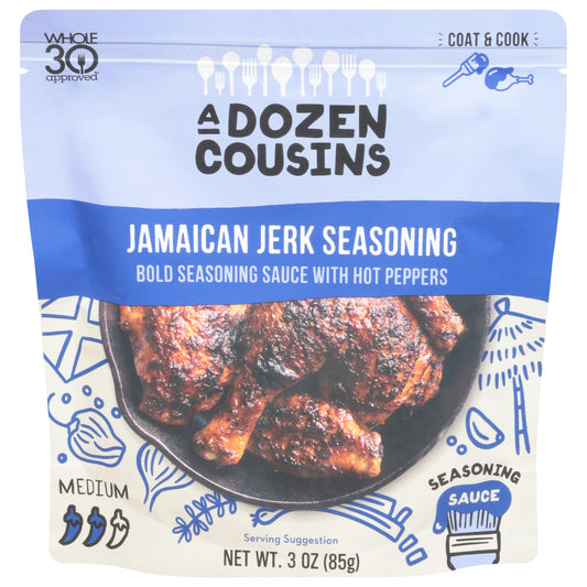 A Dozen Cousins Jamaican Jerk Seasoning - 3 Oz (Pack of 10)