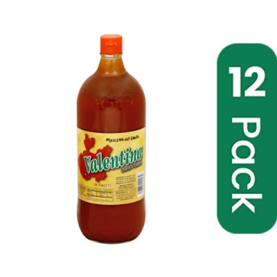 Valentina Sauce Picante Red Hot 34 oz (Pack of 12)