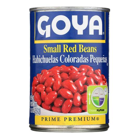 Goya - Beans Small Red 15.5 oz (Pack of 24)