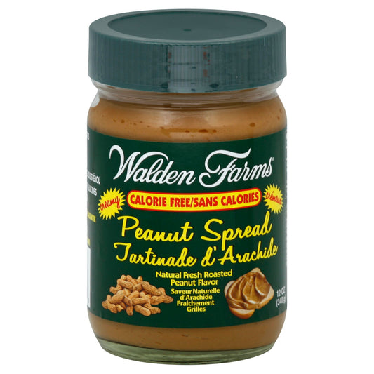 Walden Farms Peanut Spread Calorie Free 12 oz (Pack of 6)