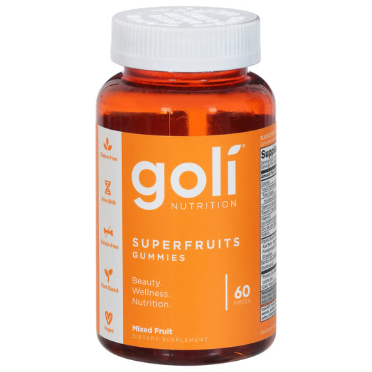 Goli Nutrition Superfood Fruit Gummy 60 Gummies
