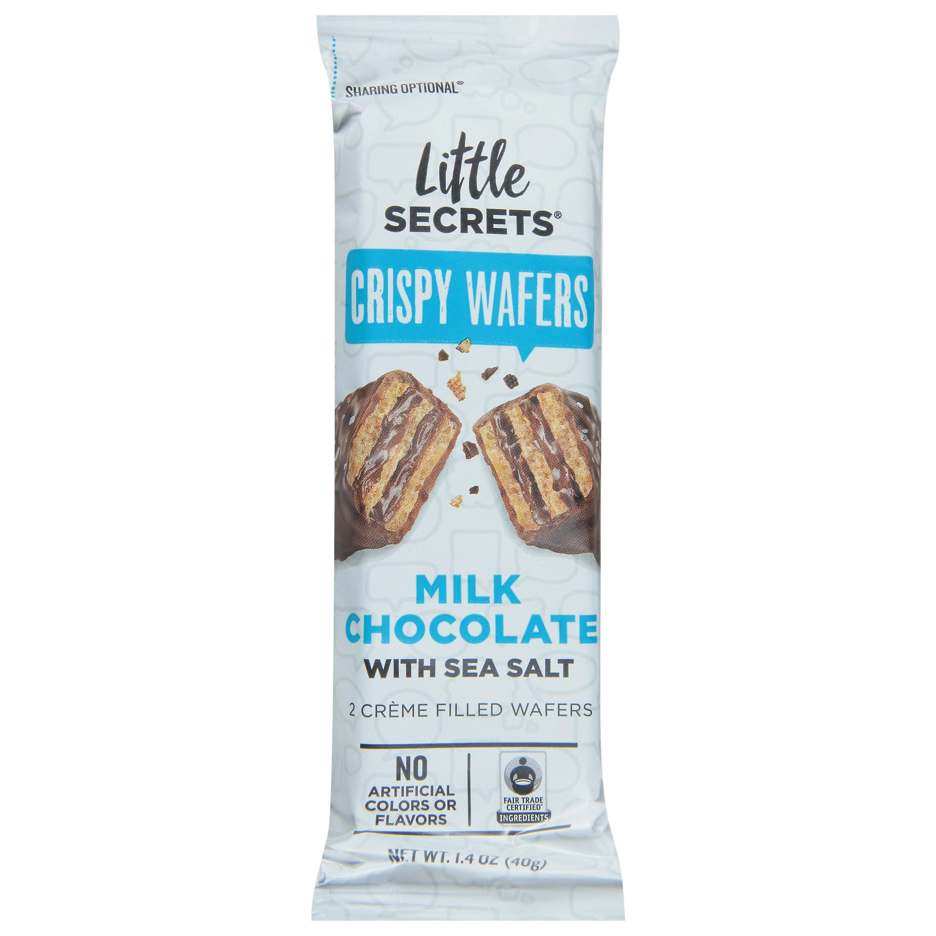 Little Secrets Llc Wafer Milk Chocolate Sea Salt