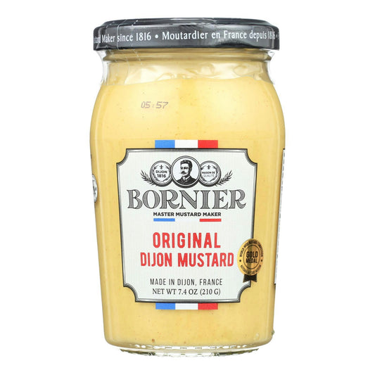 Bornier Mustard Dijon - 7.4 oz (Pack of 6)