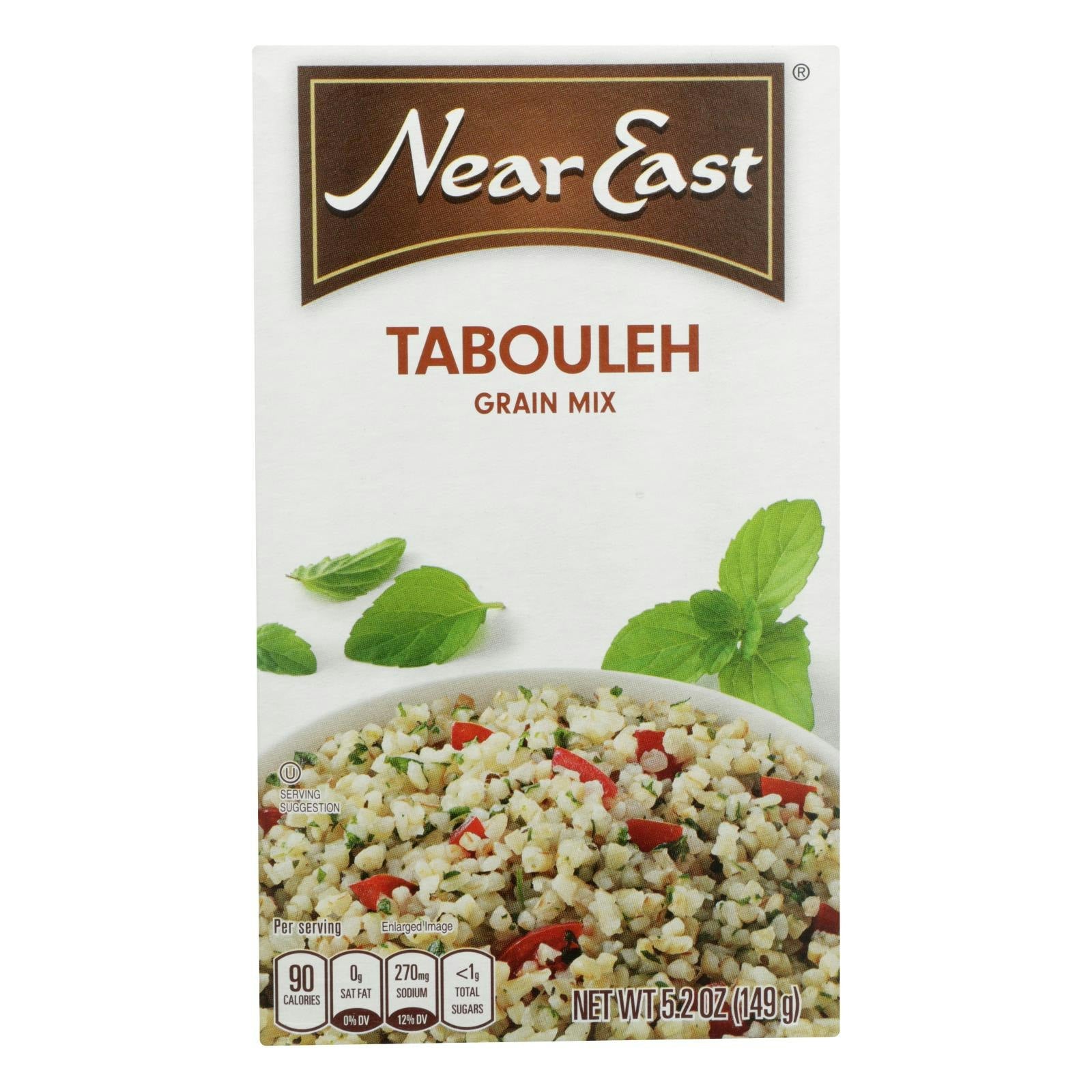 Near East Tabbouleh Mix - Wheat Salad 5.25 oz (Pack of 12)