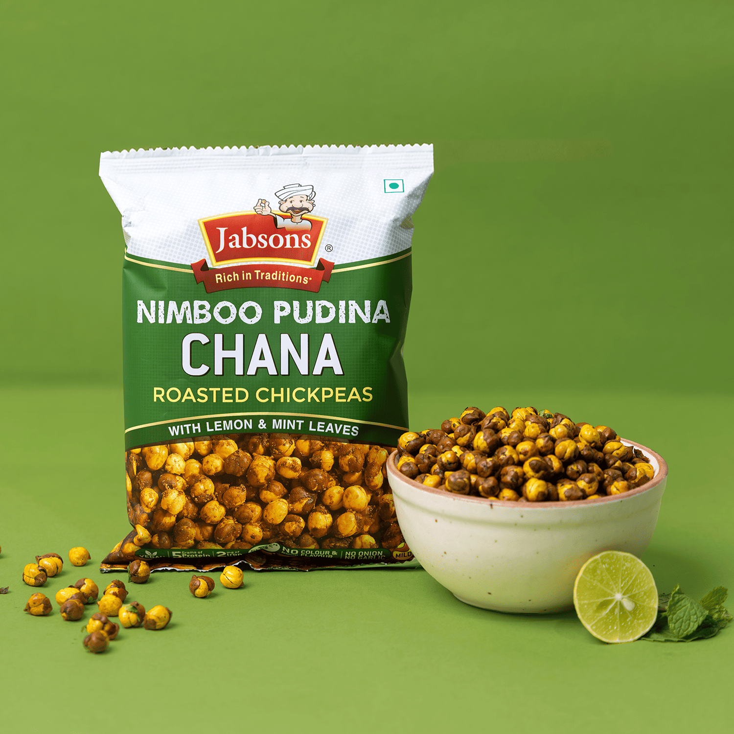 Jabsons Chana Lemon Mint Roasted