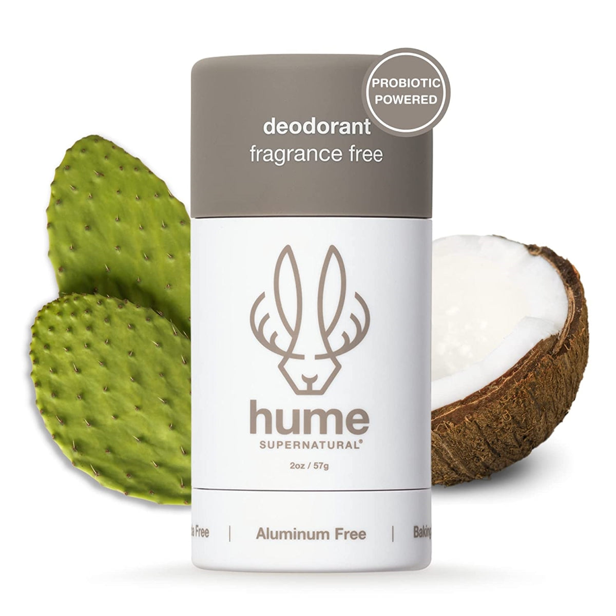 HUME SUPERNATUR (Pack of 6) Hume Supernatural Fragrance Free Deodorant Stick 2 Oz