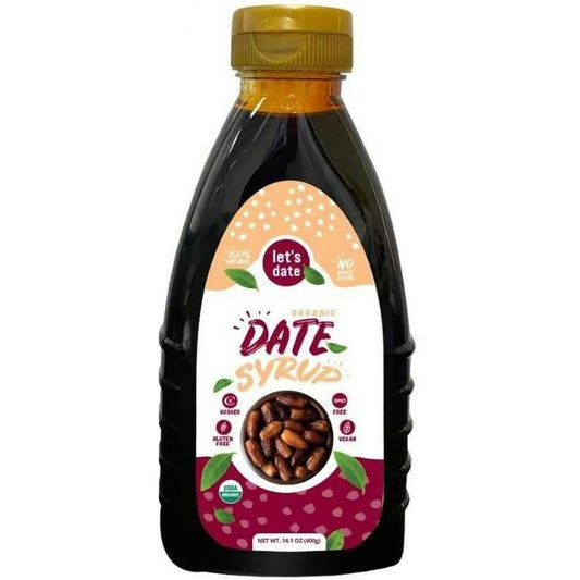 Lets Date Organic Date Syrup - 14.1 Ounce (Pack of 6)