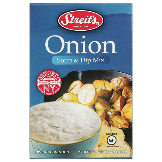Streits Onion Soup and Dip Mix - 2.75 Ounce (Pack of 12)