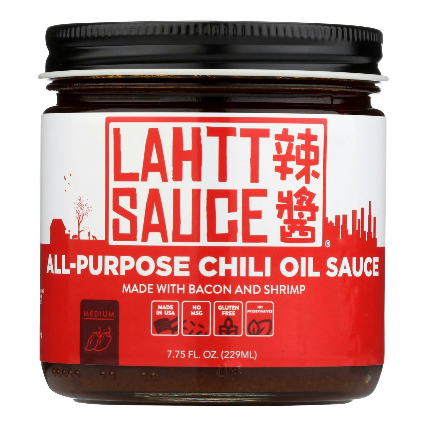 Lahtt Sauce Co Sauce Chili Oil Traditional 7.75 Oz Pack of 6