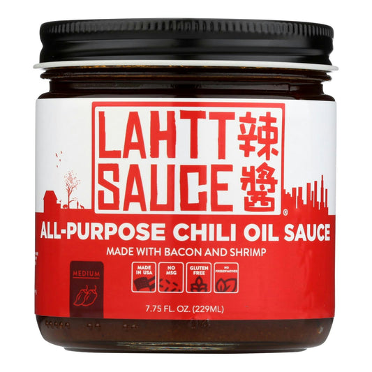 Lahtt Sauce Co Sauce Chili Oil Traditional 7.75 Oz Pack of 6