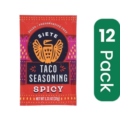 Siete - Seasoning Spicy Taco 1.31 oz (Pack of 12)