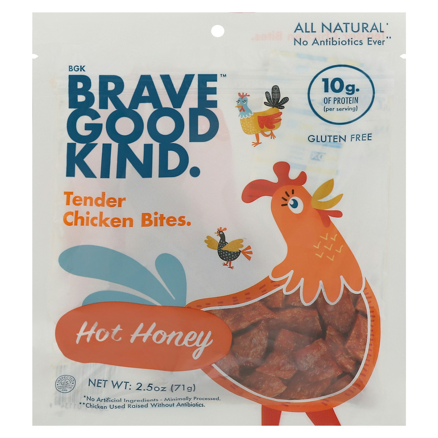 Brave Good Kind Chicken Bites Hot Honey