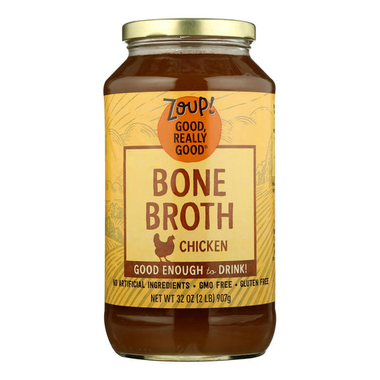 Zoup! Good Really Good - Bone Broth Gluten Free 32 oz (Pack of 6)