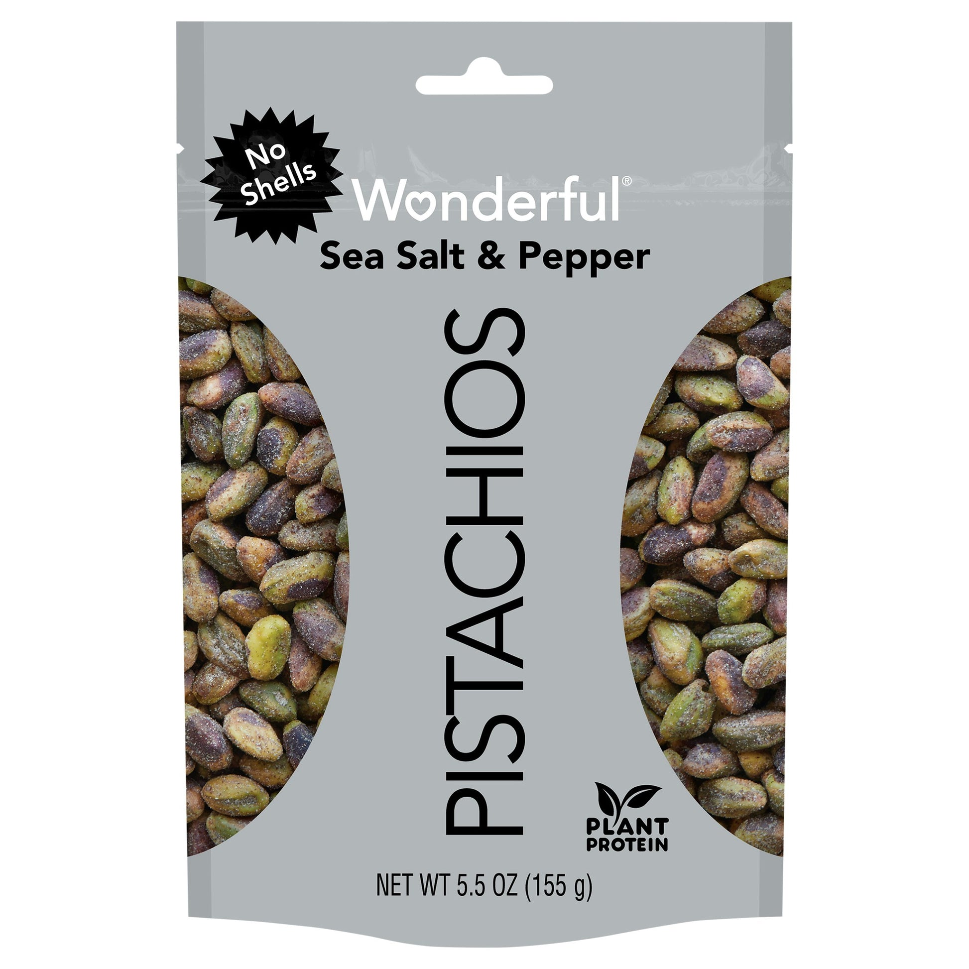 Wonderful Pistachios Pistachios Salt N Pepper 5.5 Oz Pack of 10