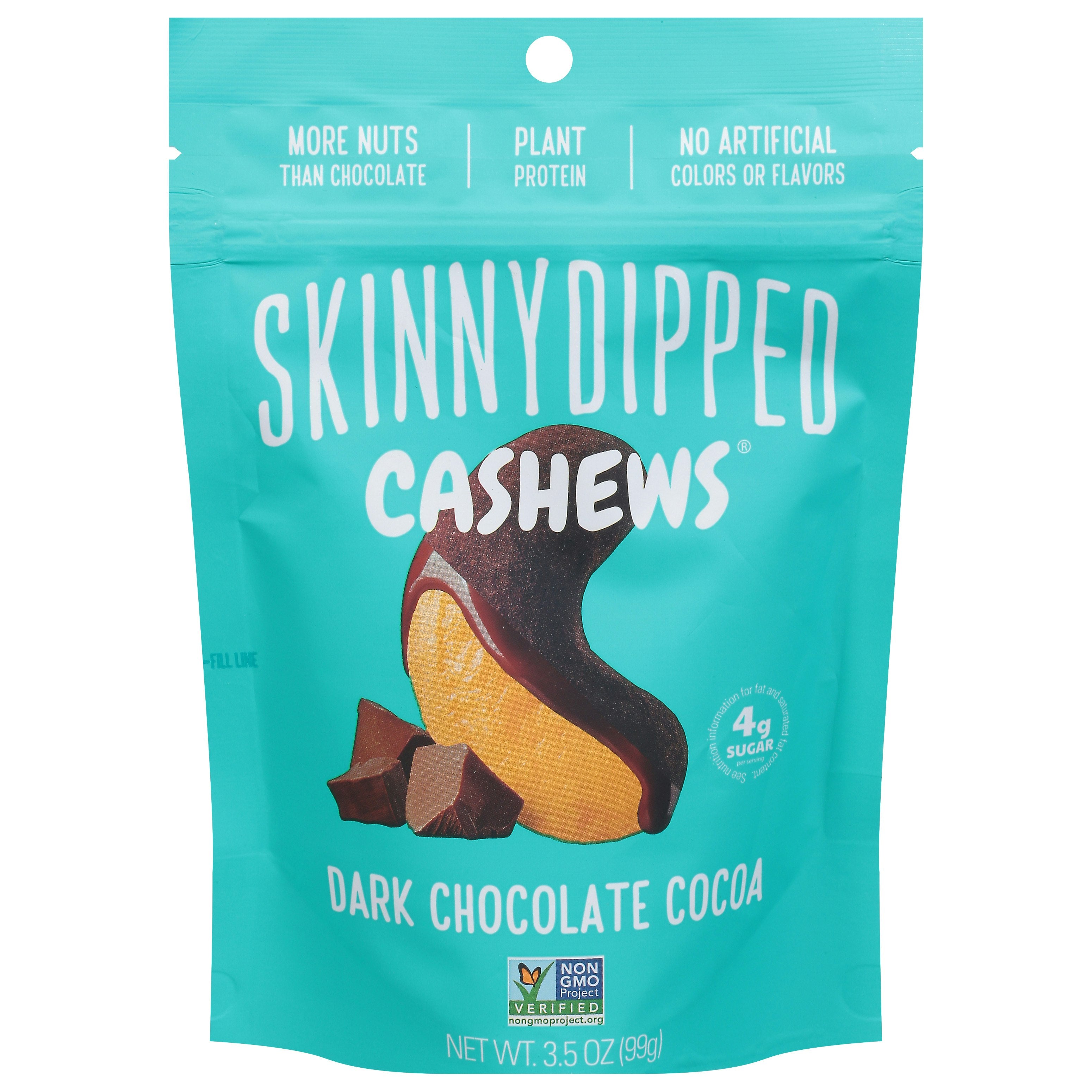 Skinnydipped Cashew Cocoa Dipped Pouch