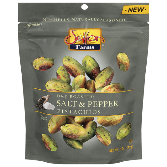Setton Farms Pistachio Kernels Salt Pepper 5 oz (Pack of 8)