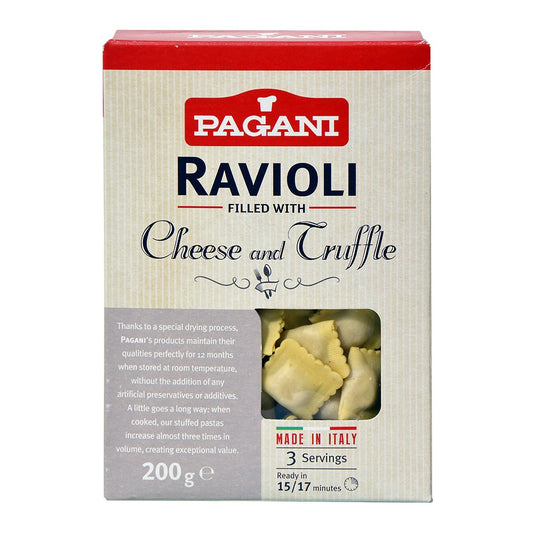 Pagani Ravioli Cheese and Truffle 8.5 oz (Pack of 8)