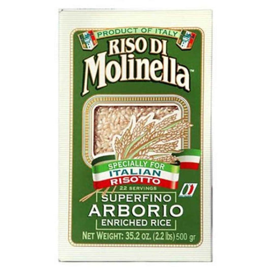 Riso Di Molinella Rice Superfino Arborio 2.2 lb (Pack of 10)