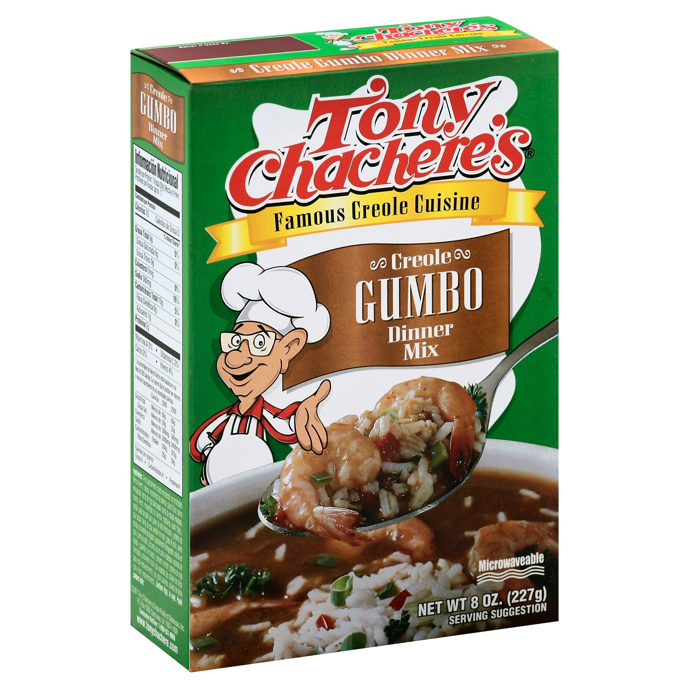 Tony Chacheres Rice Dinner Gumbo