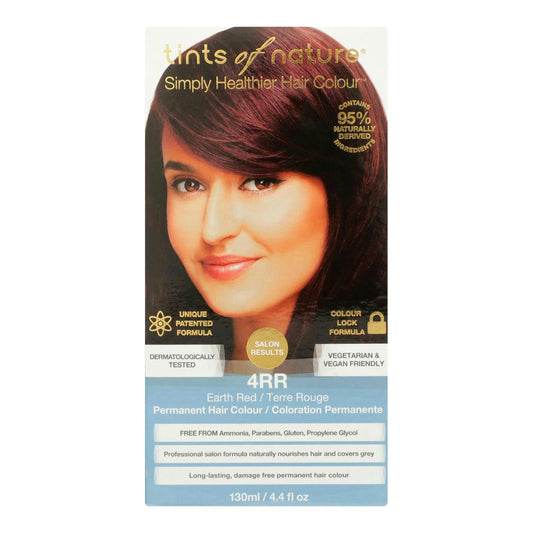 Tints Of Nature Colour Hair 4Rr Earth Red 4.4 Fl Oz (Pack of 3)