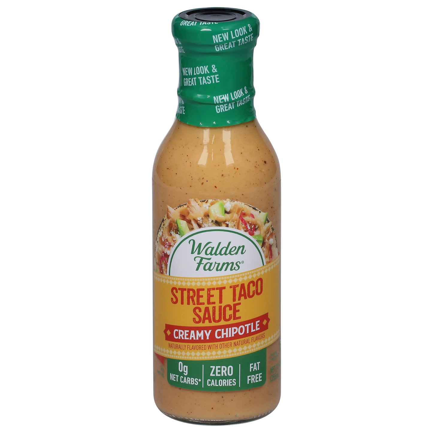 Walden Farms Sauce Street Taco Cream Chipo 12 FO (Pack of 6)