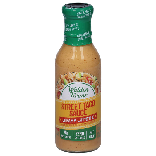 Walden Farms Sauce Street Taco Cream Chipo 12 FO (Pack of 6)