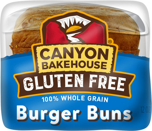 Canyon Bakehouse Buns Burger 12 Oz (Pack of 6)