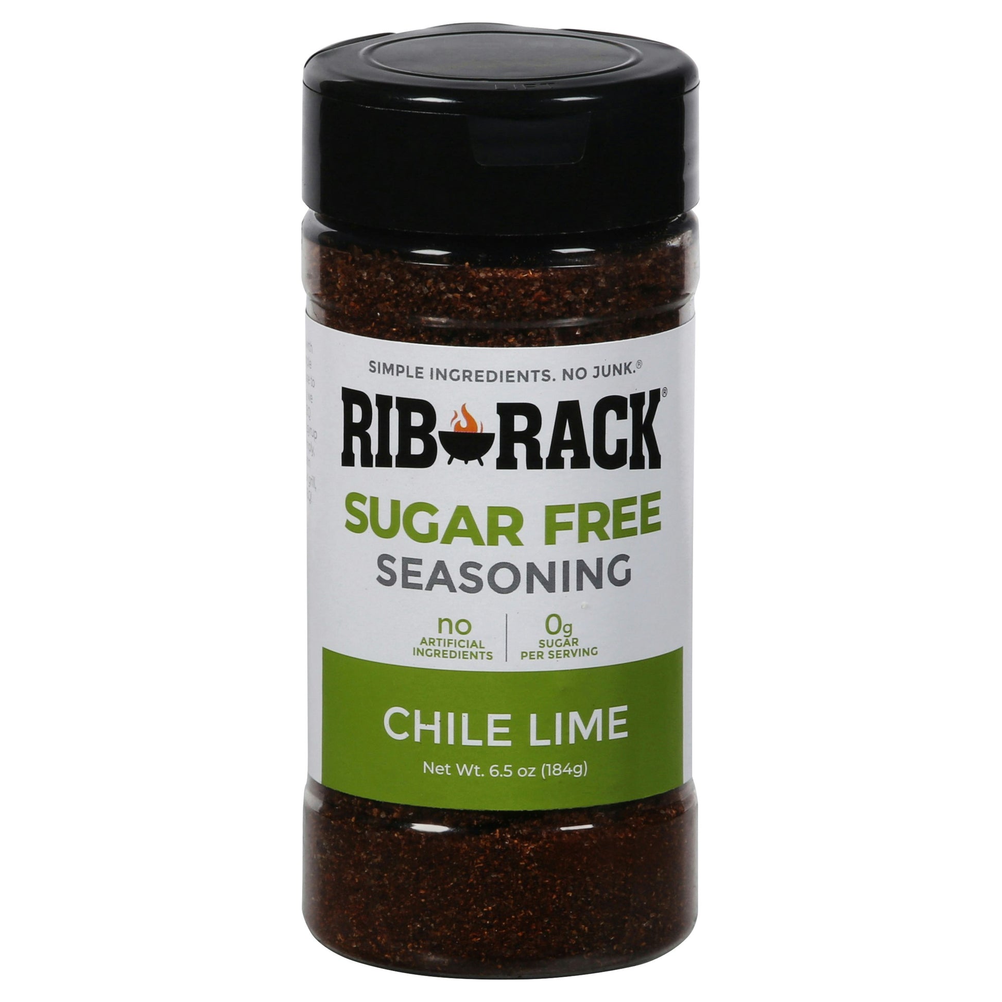 Rib Rack Seasoning Chile Lime Sugar Free 6.5 Oz (Pack Of 6)