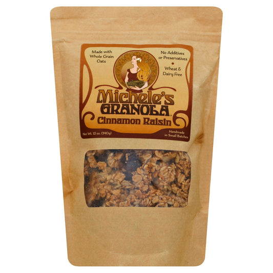 Micheles Granola Granola Cinnamon Raisin 12 Oz (Pack of 6)
