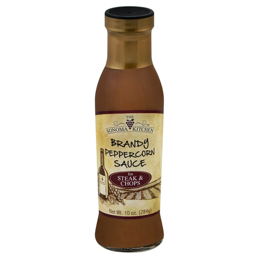 The Sonoma Kitchen Sauce Brandy Peppercorn 10 Oz (Pack of 6)