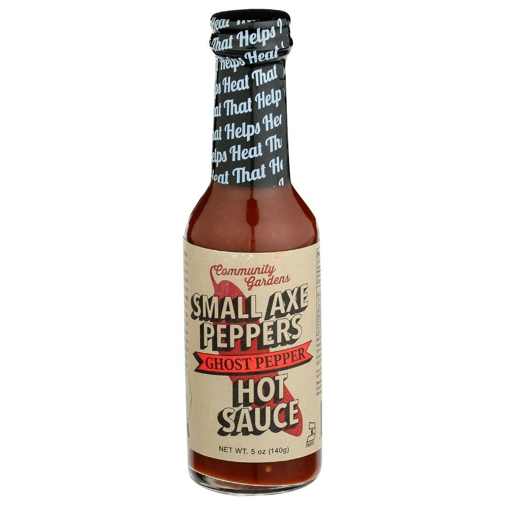 Small Axe Peppers Ghost Pepper Hot Sauce - 5 Ounce (Pack of 6)