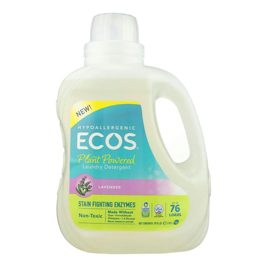 Ecos - Laundry Detergent Lavender 70 fl. oz (Pack of 4)