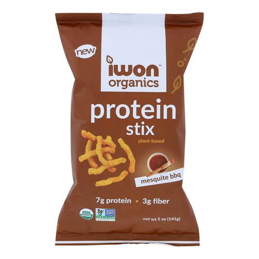 I Won! Nutrition Co - Stix Mesquite BBQ Protein 5 oz (Pack of 12)