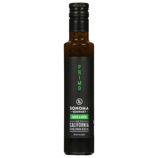 Sonoma Gourmet Oil Olive Extra Virgin Garlic Herb 8.5 oz (Pack of 6)