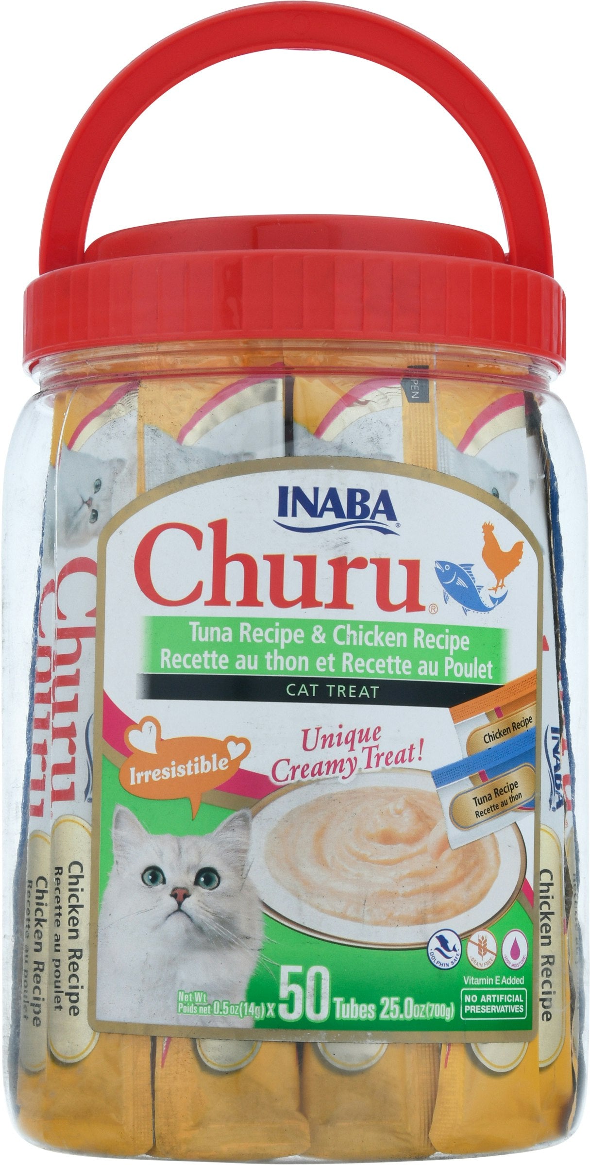 Inaba Food Cat Chicken Tuna 50Ct