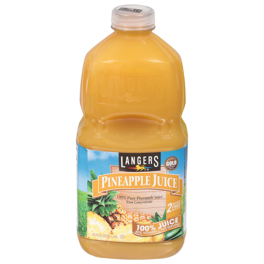 Langers Juice Pineapple Vit C 64 Fo Pack of 8