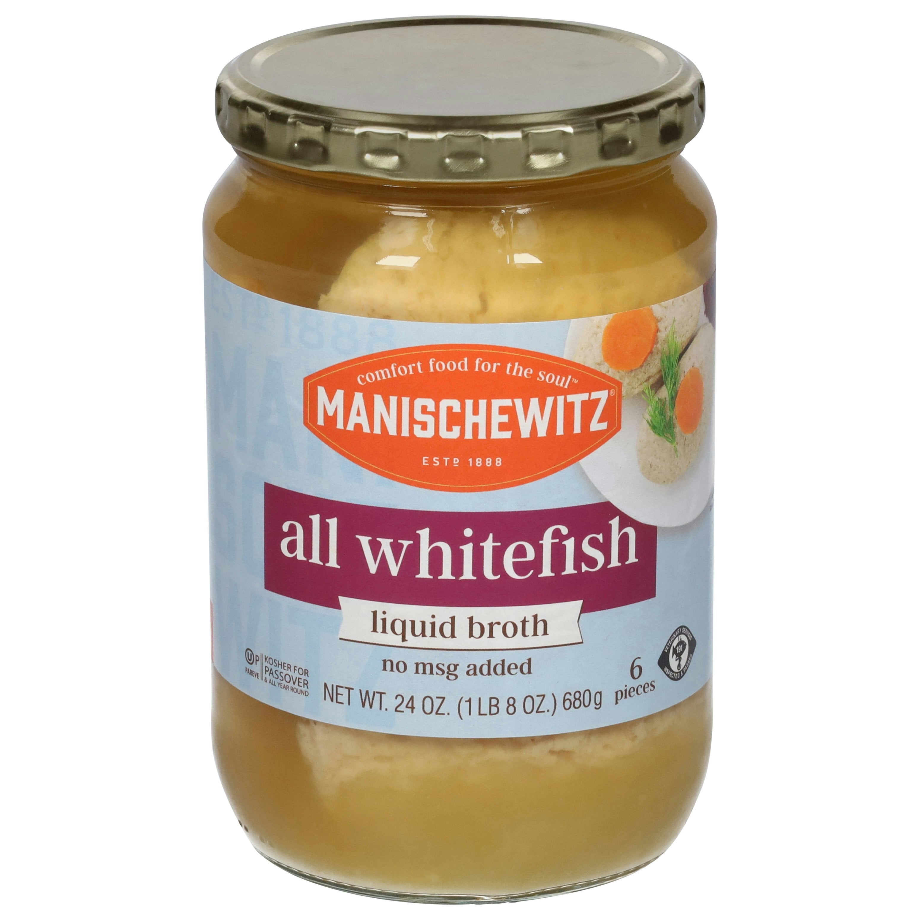 Manischewitz Whitefish