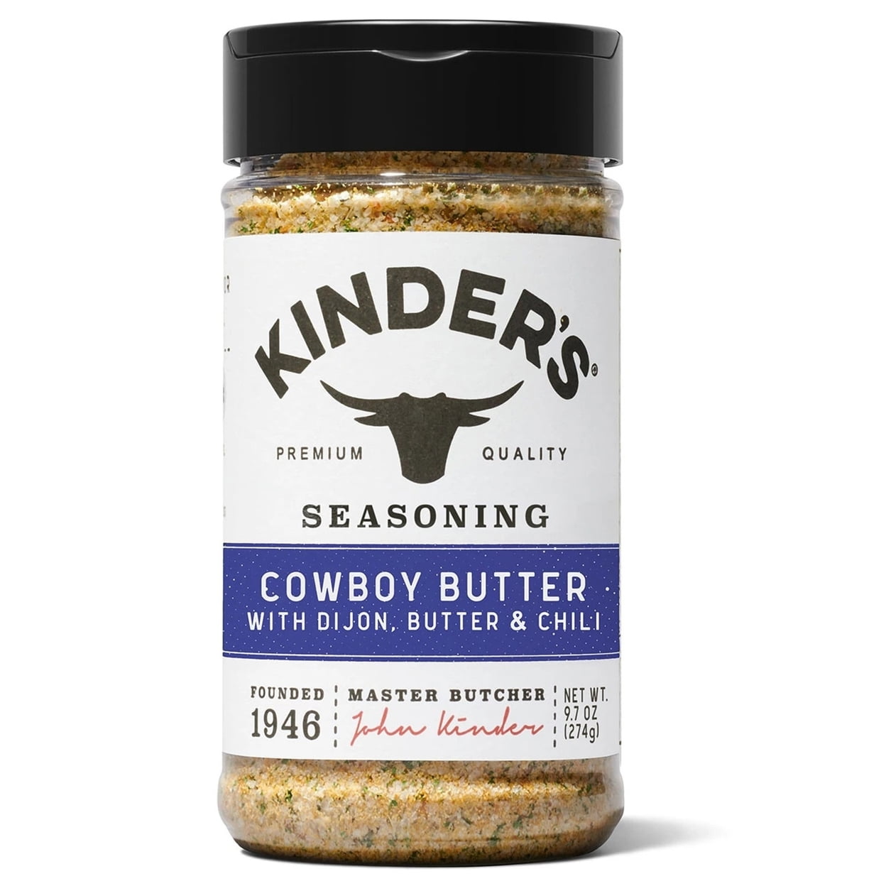 KINDERS (Pack of 24) Kinders Cowboy Butter Seasoning Spice Blend 2.7 Oz