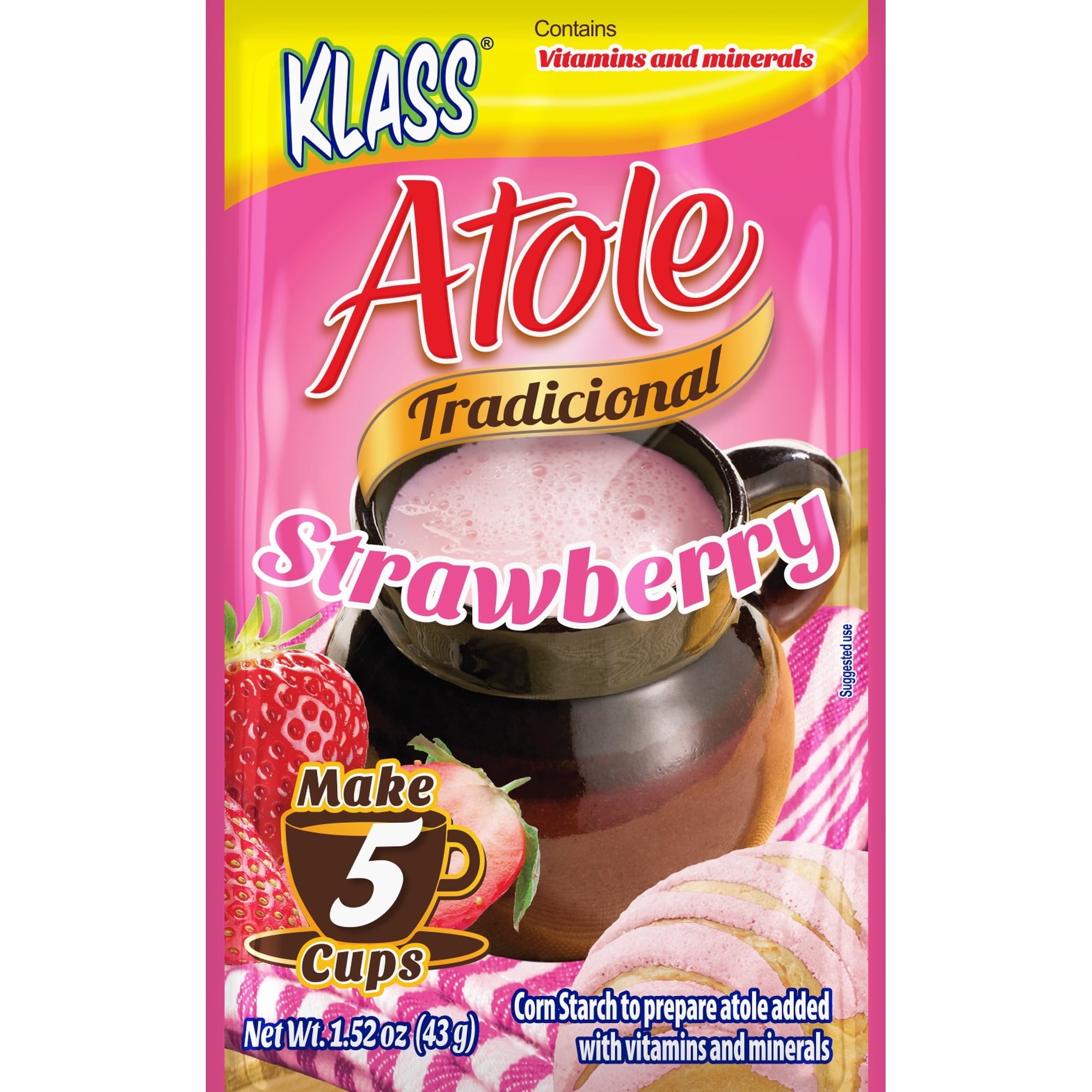 Klass Mix Atole Strawberry