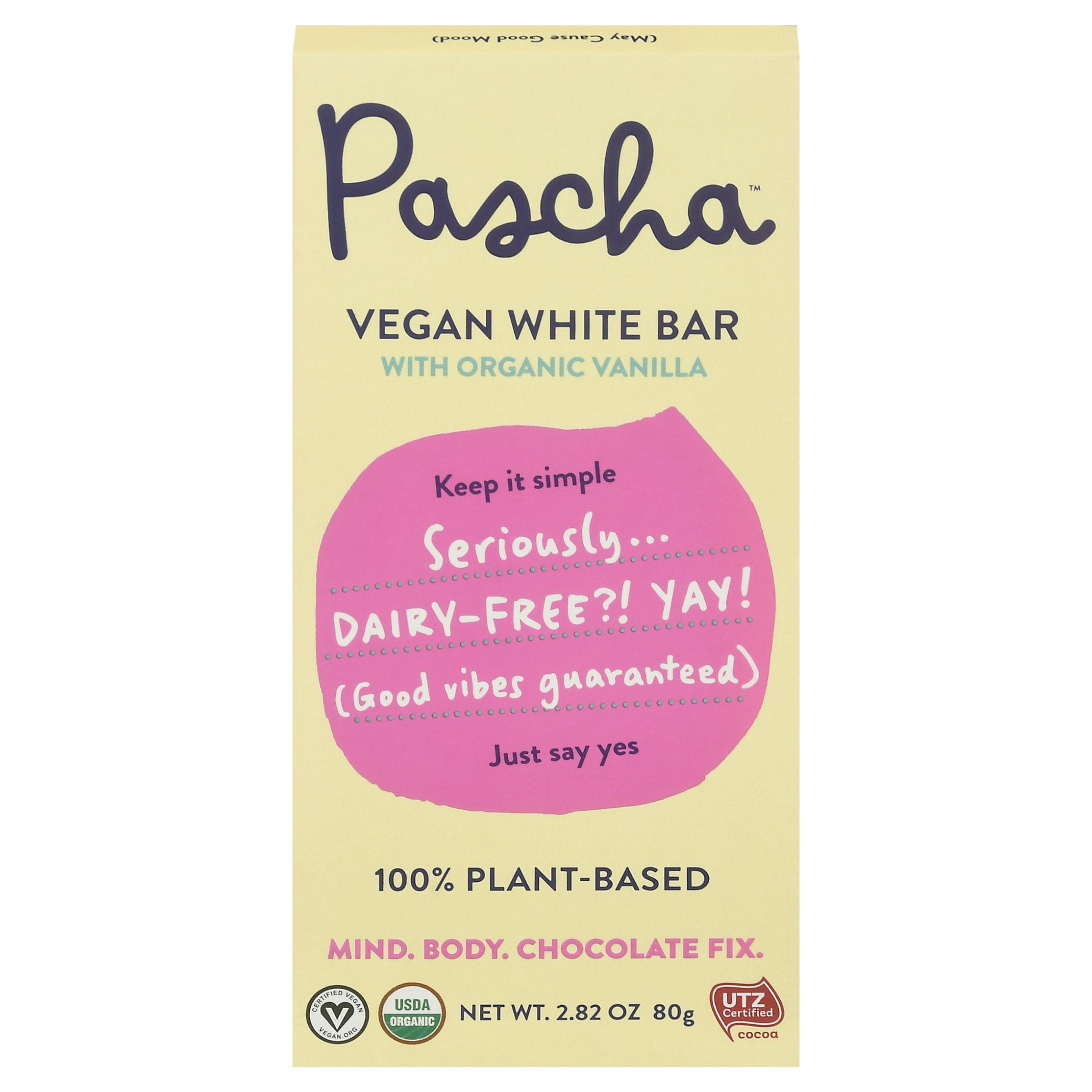 Pascha Chocolate Bar White Vegan