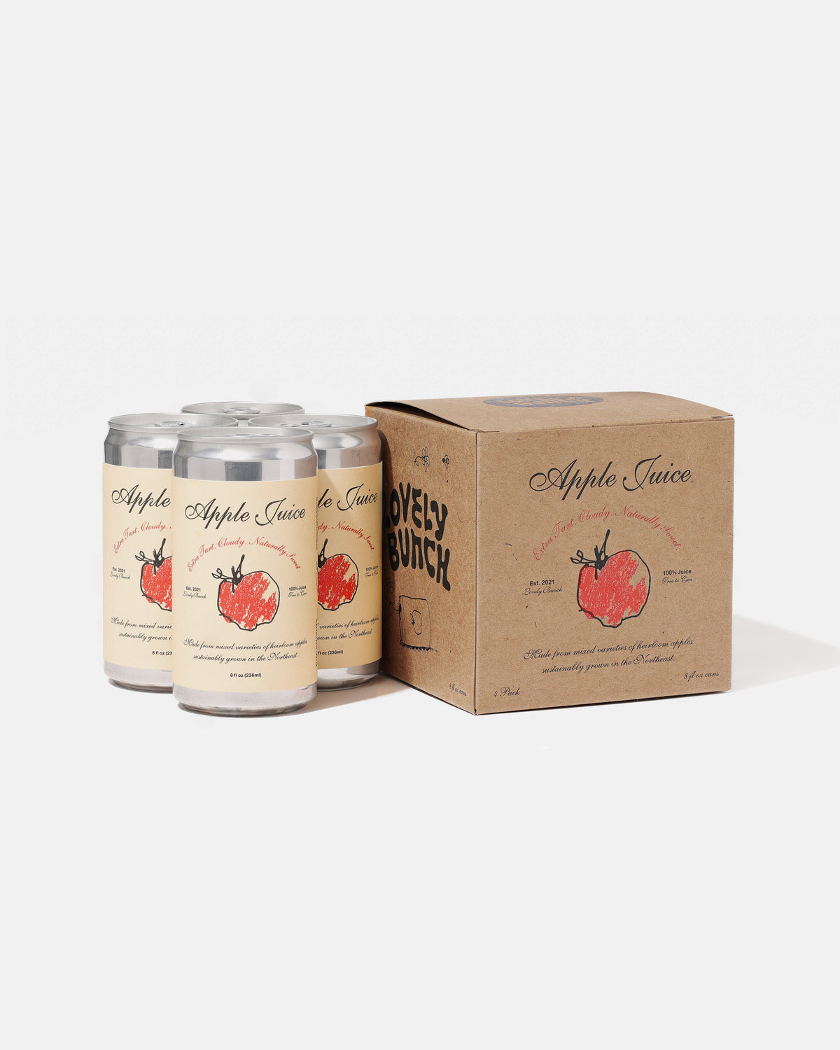 Lovely Bunch Apple Juice Single Type Juice