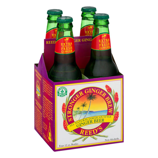 Reeds Stronger Ginger Beer 48 fl oz (Pack of 6)