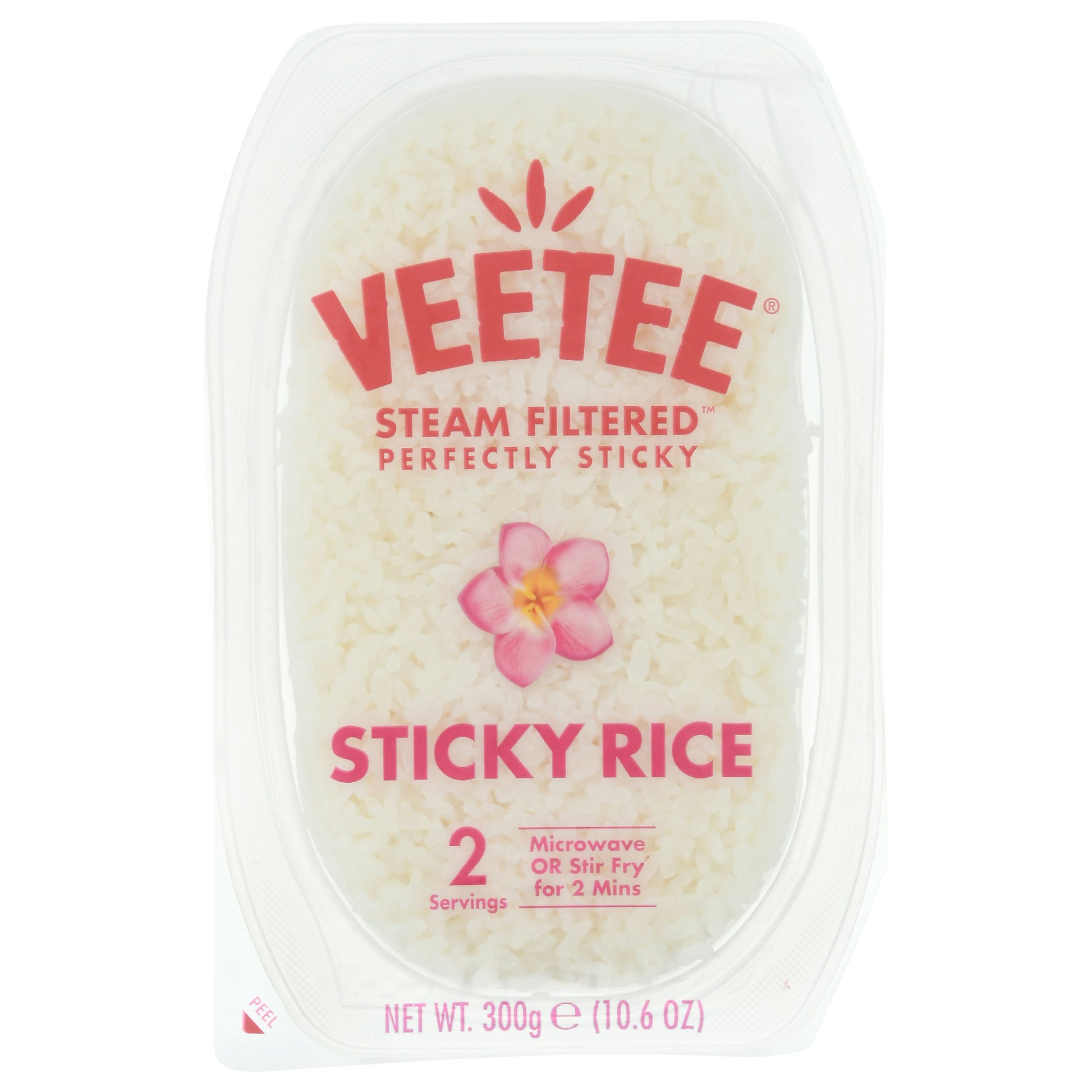 Veetee Rice Sticky Veetee 10.6 Oz (Pack of 6)