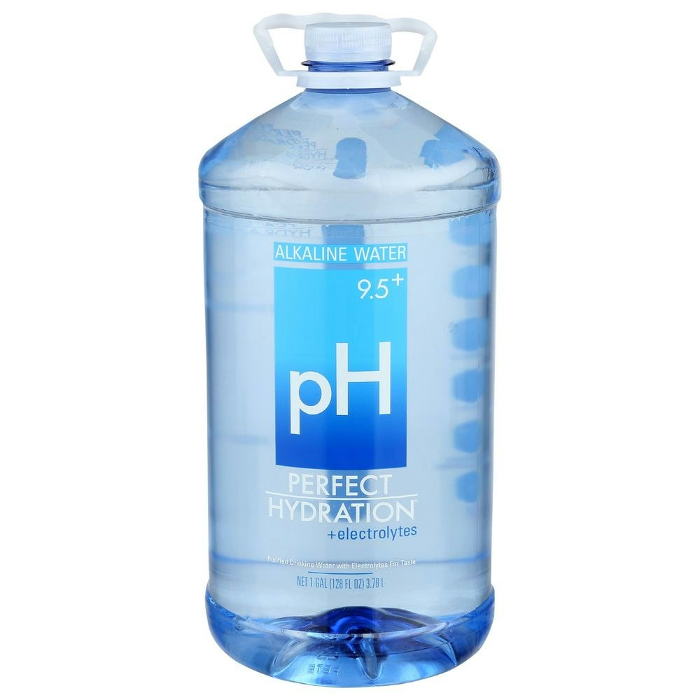 Perfect Hydration 9.5 Plus pH Alkaline Water with Electrolytes 128 Fo Pack of 4