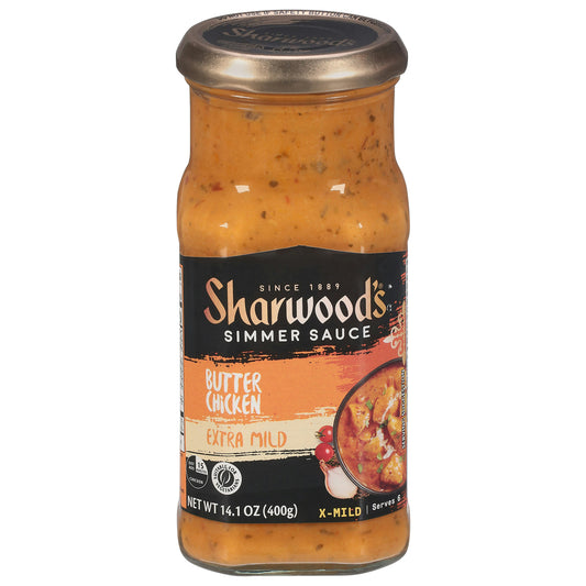 Sharwoods Sauce Extra Mild Butter Chicken 14.1 oz (Pack of 6)
